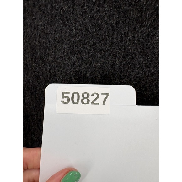 Vintage Teller Cashmere Coat Mens 46 Gray Double Breasted Long Overcoat Hungary - Picture 14 of 14